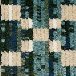 Sapana Carpet-Mats Blue Bohemian No Shredding Polyester Carpet image 4