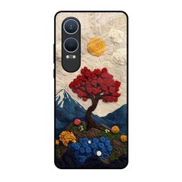 QRIOH Floral Printed OnePlus Nord CE4 Lite 5G Back Case Mobile Accessories-65