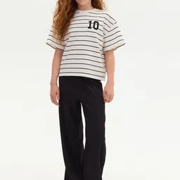 H&M Textured Jersey Trousers-picture-42