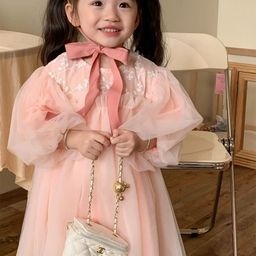LULU & SKY Flared Sleeve Fit & Flare Dress-image-37