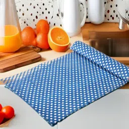 REVEXO Blue And White Printed Water-Resistant Organisers-38