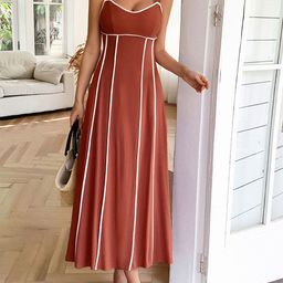 MIAKEE Sophia Women Striped Sleeveless Maxi Dress-image-15