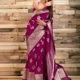 Florence Woven Design Zari Pure Silk Kanjeevaram Saree-image-81