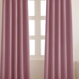 HOMEMONDE Lavender Set of 2 Black Out Door Curtain-image-33