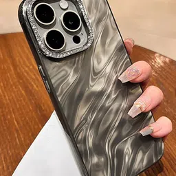 CASE CREATION Solid Printed iPhone 12 Back Case Mobile Accessories image 2