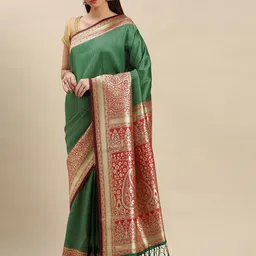 flaher Woven Design Banarasi Saree-picture-13