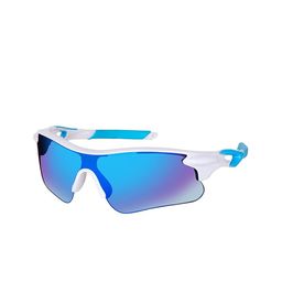 SPADEACES Unisex White Sports Sunglasses with Mirrored Polarised & UV Protected Lens-14
