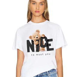 VLAM Women Printed Applique T-shirt-picture-33