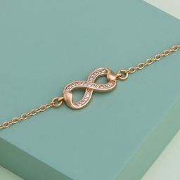 Kushal's Fashion Jewellery Women Gold-Plated Link Bracelet-image-68