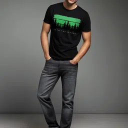 Moda Rapido Men Printed Bio Finish T-shirt-picture-34