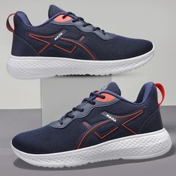 JQR Men Mesh Running Non-Marking Shoes-image-82