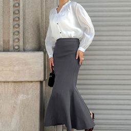 bebe Straight Maxi Skirt-picture-22