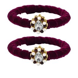 Vidhya Kangan Purple Brass Bangles-image-9