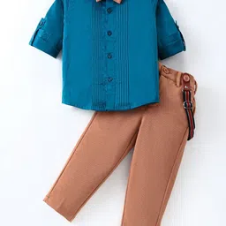 Mark & Mia Boys Shirt with Trousers-image-36