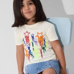 The Souled Store Girls Printed T-shirt-image-68