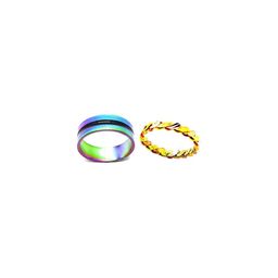 Dynamic Retail Global Unisex Multi Ring-picture-8