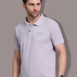 Jinfo Men Polo Collar Extended Sleeves Pockets T-shirt-picture-20