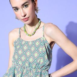 Moda Rapido Women Geometric Print Sweetheart Neck Top-picture-27