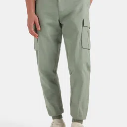 Jockey Men Super Combed Cotton Woven Regular Fit Cargo Jogger with Seven Pockets - MZ10-image-26