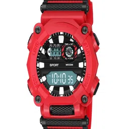 Hala Men Solid Round Tang Regular Analogue and Digital Watch-1040 image 4