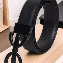 LOOPA Men Textured Reversible Formal Belt-picture-0