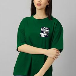 Parona Women Printed T-shirt-image-99