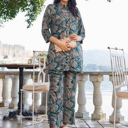 CORSICA Printed Tunic & Trousers Co-Ord Set-image-20