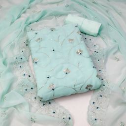 Maroosh Floral Embellished Unstitched Dress Material-image-98