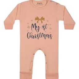 Arvesa My First Christmas Printed Bodysuit-image-76
