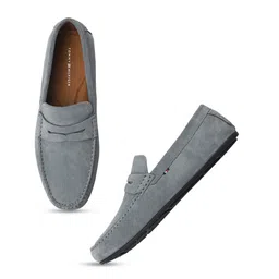 Tommy Hilfiger Men Leather Driving Shoes-20