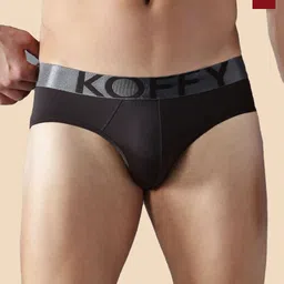 KOFFY Pack Of 2 Bikini Briefs KOFFY_KI51_BRN_MRN_2PC-10