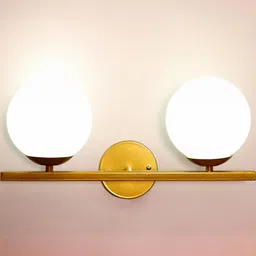 SWIATLO Gold-Toned Metal Wall Lamps-picture-4