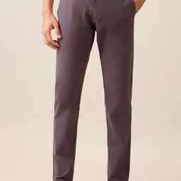 Parx Men Smart Tapered Fit Low-Rise Trousers-picture-23