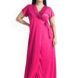 XPIOX Pack Of 4 Laced Night Suits-picture-58