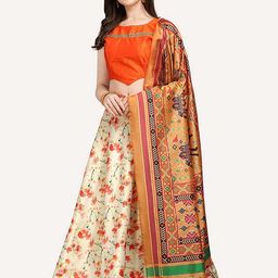 Kaizen TEXO FAB Semi-Stitched Lehenga & Unstitched Blouse With Dupatta-picture-37