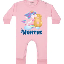 Arvesa Infants Printed Round Neck Bodysuits-picture-7