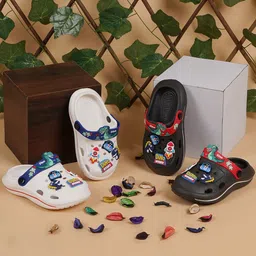 BAESD Kids Set Of 2 Croslite Clogs-87