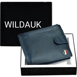 WILDAUK Men Textured PU Two Fold Wallet-17