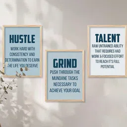 Motivational Wall Art With Frame Home Decor Wall Painting For Living Room Office Bedroom-image-80