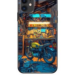 QRIOH Quirky Printed iPhone 12 Mini Back Case Mobile Accessories-image-96