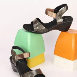 Luvfeet Women Embellished Wedge Heel Sandals-image-58
