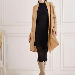 CREATIVE LINE Women Longline Shrug-picture-36
