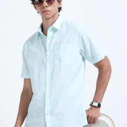 RIGS AND RAGS Men Classic Fit Ethnic Motifs Printed Spread Collar Cotton Casual Shirt-image-99