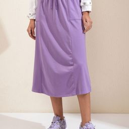Tokyo Talkies Flared Midi Skirts-56