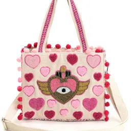 BohoGirl Women Embellished Shopper Tote Bag-29