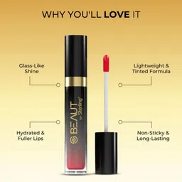 Beaut By Sterling Non Sticky Lip Gloss With Vitamin E - 4.5 ml - Celeb Red S1 image 3