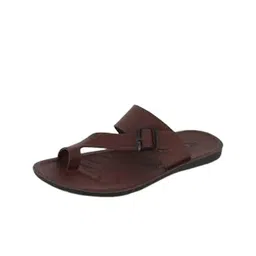 FLITE Men Striped One Toe Flip Flops with Buckles-image-67