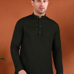 Metronaut Mandarin Collar Slim Fit Shirt-52