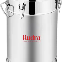 Stainless Steel Air Tight Container/Box Airtight Storage Drum (RU3014-50litres)) 50 L Drum-5