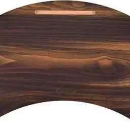 Multipurpose Wooden Study Pad Use on Chair & Bed with Tray ,Handles for Laptop-image-14